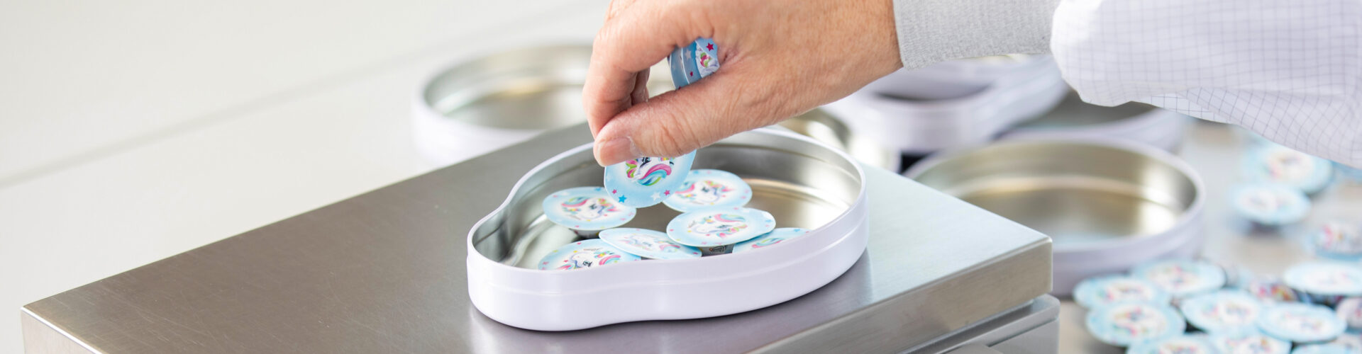 Konfektionsarbeit von Lebensmitteln